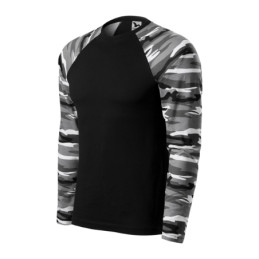 Koszulka unisex Malfini Camouflage LS 166