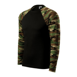 Koszulka unisex Malfini Camouflage LS 166