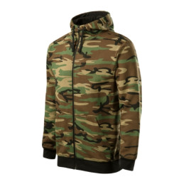 Bluza męska Malfini Camo Zipper C19
