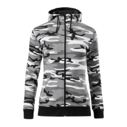 Bluza damska Malfini Camo Zipper C20