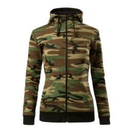 Bluza damska Malfini Camo Zipper C20