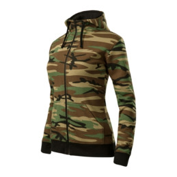 Bluza damska Malfini Camo Zipper C20