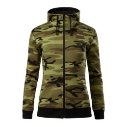 Bluza damska Malfini Camo Zipper C20