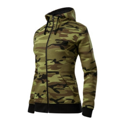 Bluza damska Malfini Camo Zipper C20