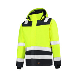 Kurtka robocze unisex Malfini Midi Parka High Vis Bicolor T51