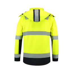Softshell kurtka unisex Malfini Bi-color EN ISO 20471 Softshell T52