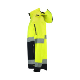 Softshell kurtka unisex Malfini Bi-color EN ISO 20471 Softshell T52
