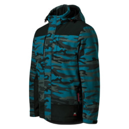 Zimowa kurtka softshellowa męska Malfini Vertex Camo W56