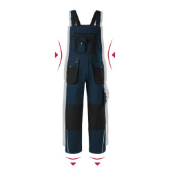 Malfini - Spodnie robocze ogrodniczki męskie - Ranger W04