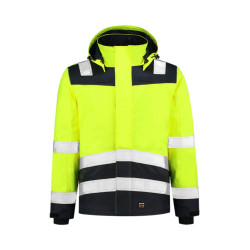 Malfini - Kurtka robocze unisex - Midi Parka High Vis Bicolor T51