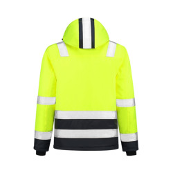 Malfini - Kurtka robocze unisex - Midi Parka High Vis Bicolor T51