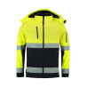 Malfini - Softshell kurtka unisex - Bi-color EN ISO 20471 Softshell T52