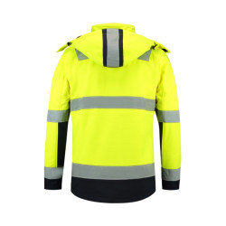 Malfini - Softshell kurtka unisex - Bi-color EN ISO 20471 Softshell T52