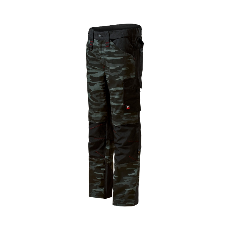 Malfini - Spodnie robocze męskie - Vertex Camo W09