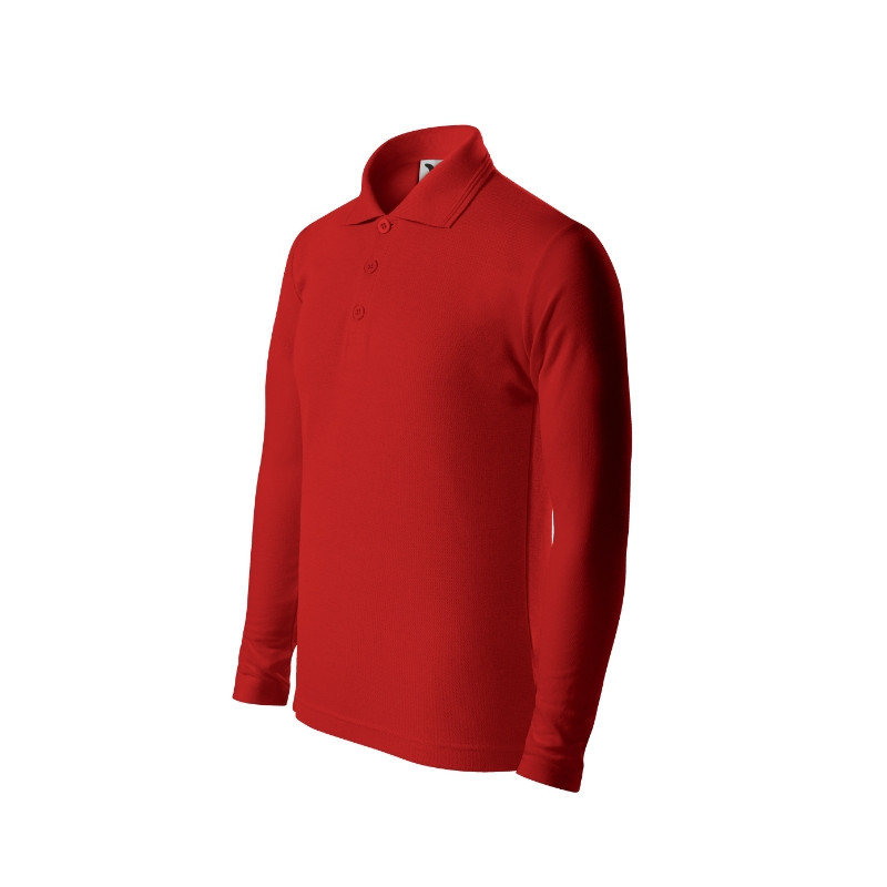 Malfini - Koszulka polo dziecięca - Pique Polo LS 241
