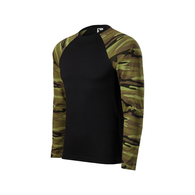 Malfini - Koszulka unisex - Camouflage LS 166