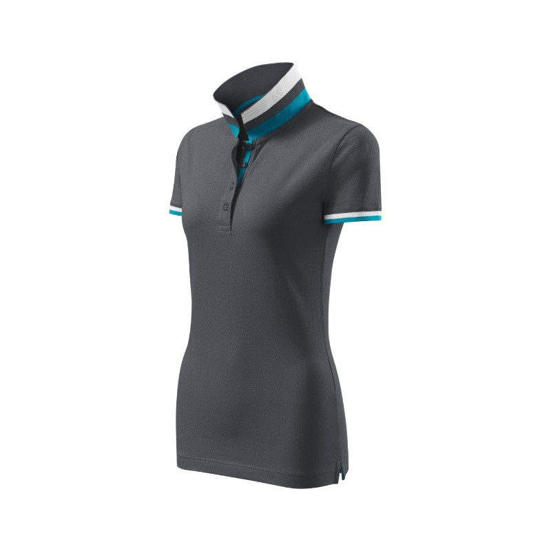 Malfini - Koszulka polo damska - Collar Up 257