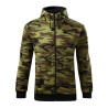 Malfini - Bluza męska - Camo Zipper C19