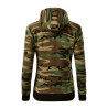 Malfini - Bluza damska - Camo Zipper C20