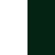 White/Forest Green