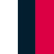White/Navy/Red